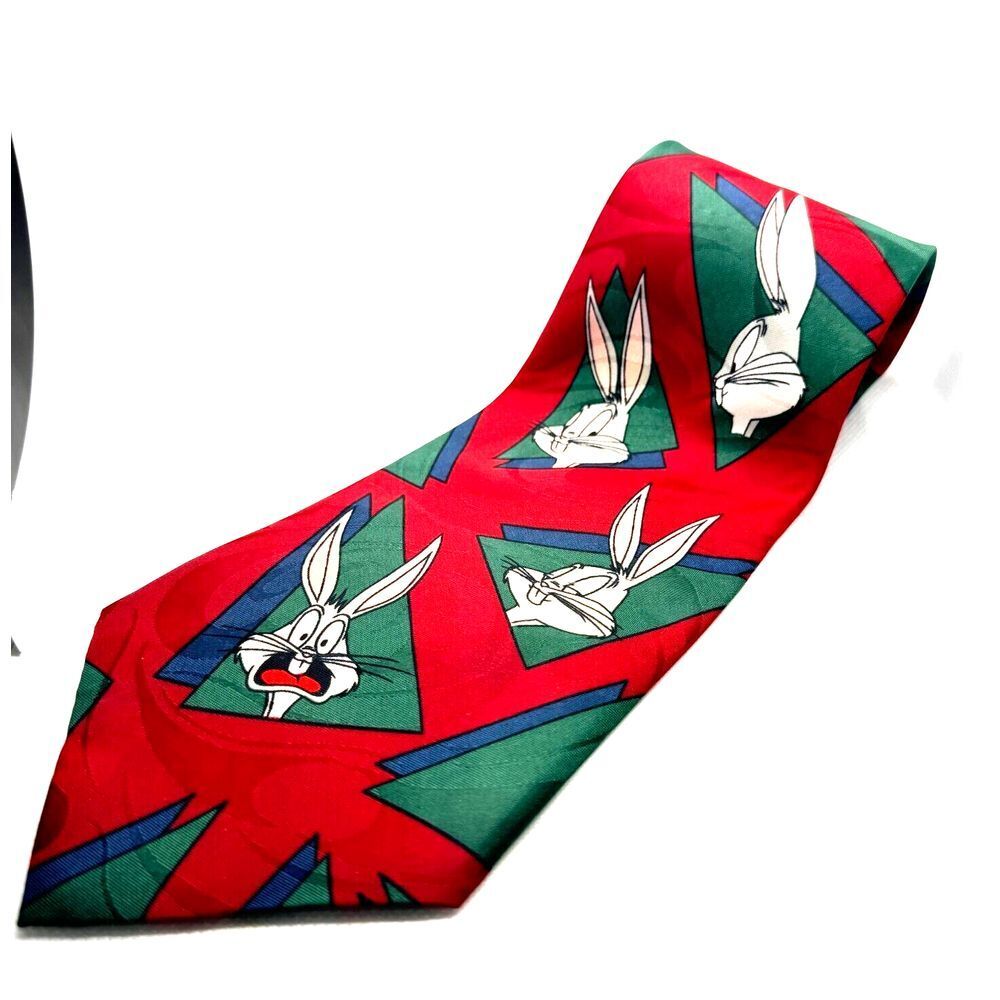 Vintage 1994‎ Warner Bros Bugs Bunny tie